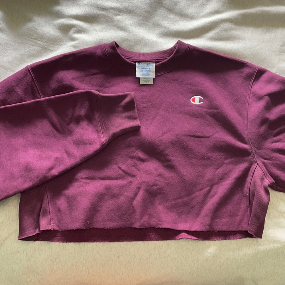 Cropped Champion sweatshirt